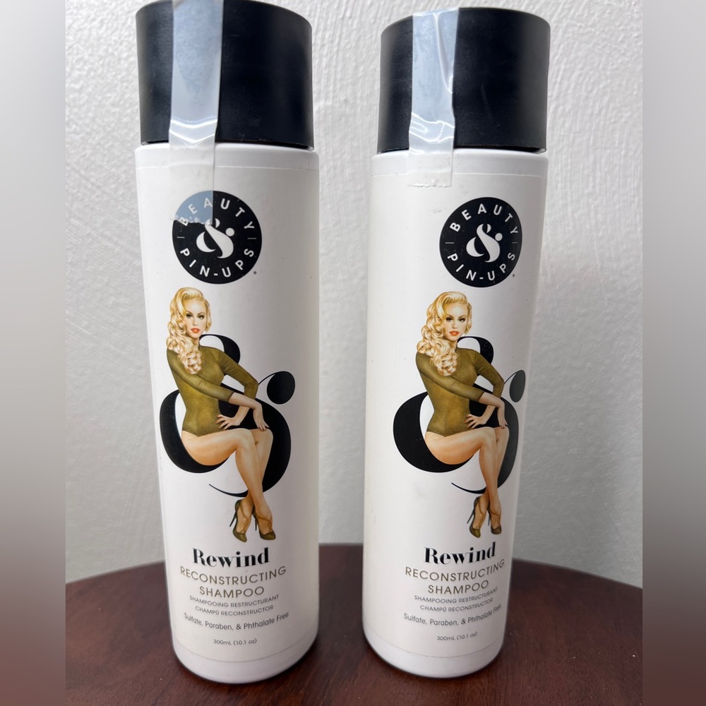 Beauty Pin-ups Shampoo Twin Pack Brand New! Never Opened!